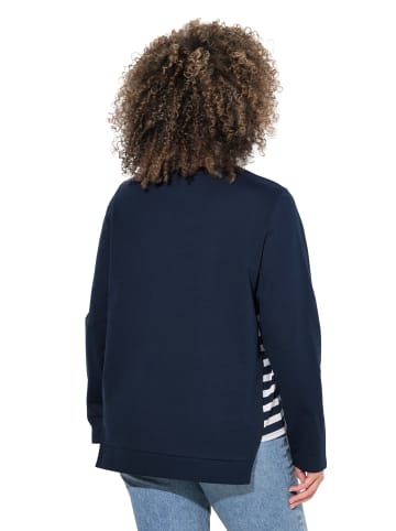 Ulla Popken Sweatshirt in marine