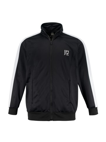 JP1880 Sweatjacke in schwarz