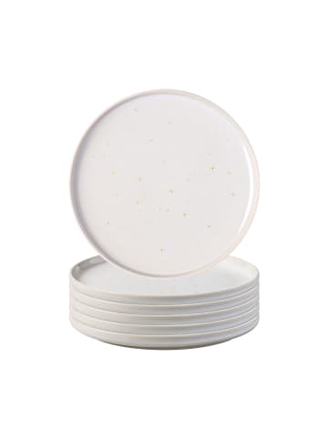 like. by Villeroy & Boch 6er Set Frühstücksteller Winter Glow ø 21,1 cm in beige