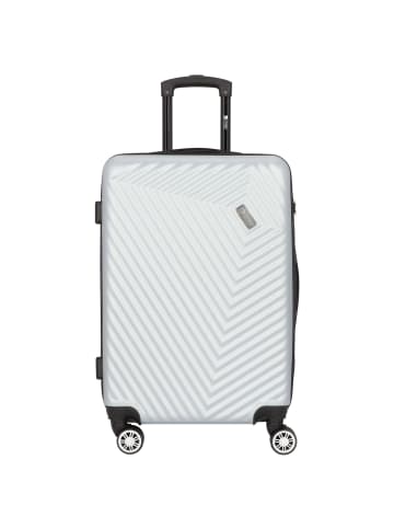 mano Don Carlo 4-Rollen Trolley 67 cm silber
