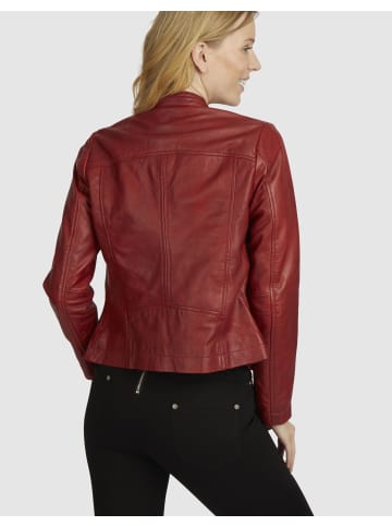 Bugatti Lederjacke BULady-114 in red