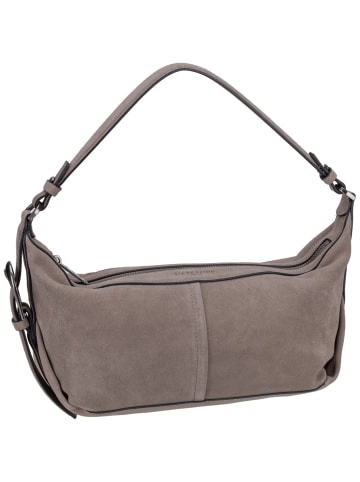 LIEBESKIND BERLIN Handtasche Paris II Hobo S Hydro Suede in Neutral Grey