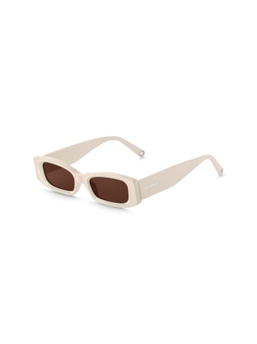 Thomas Sabo Thomas Sabo Sonnenbrille Kim schmal rechteckig beige in silber, beige