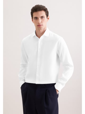 Seidensticker Business Hemd Shaped in Weiß