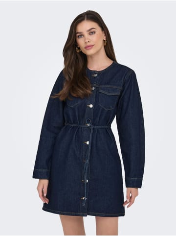 ONLY Jeanskleid in Dark Blue Denim
