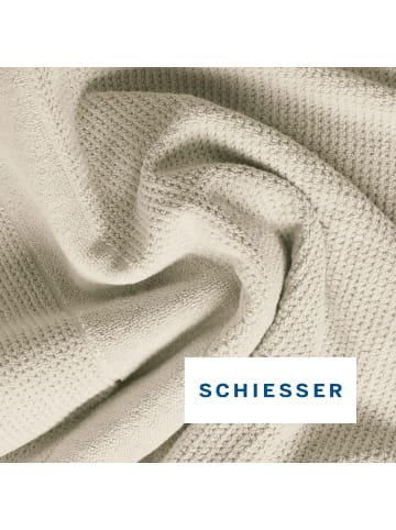 Schiesser Saunatuch Turin in Helltaupe
