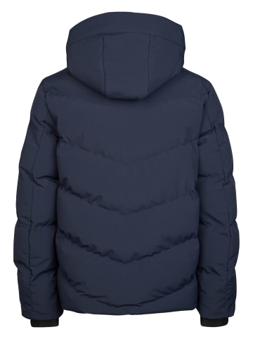 Petrol Industries Steppjacke mit Zickzack-Muster forgeport in Blau