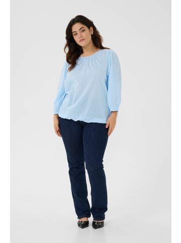 KAFFE curve Langarm-Bluse KCrory in Windsurfer