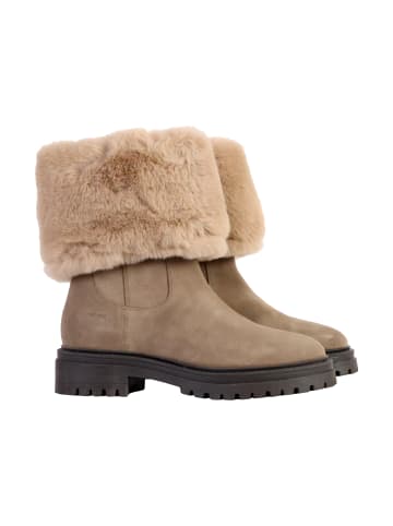 Geox Lederstiefel Iridea Braun