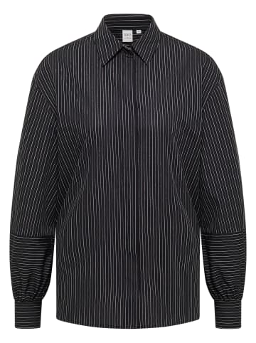 Eterna Bluse OVERSIZE FIT in schwarz