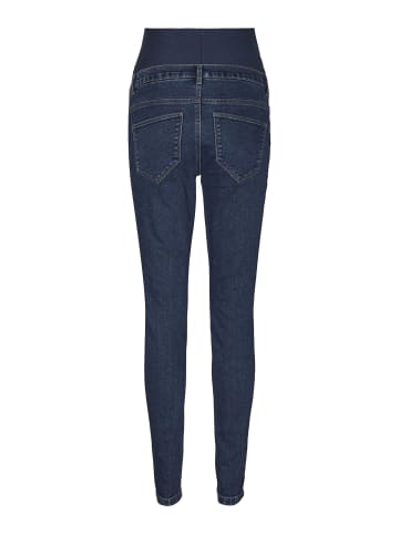 Vero Moda Umstandsjeans mit Skinny Fit in Dark Blue Denim
