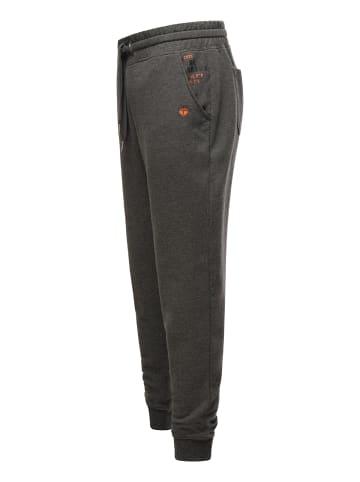 STONE HARBOUR Jogginghose Pedro Maliki in Dark Grey Melange