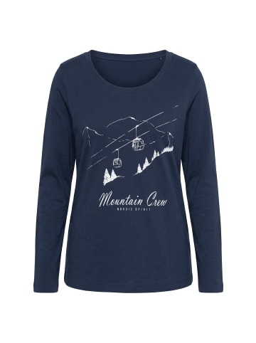 Ulla Popken Langarmshirt in marine