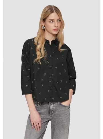 QS Bluse in 99A5_schwarz