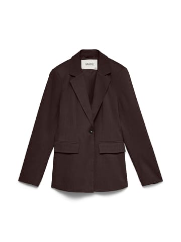 Vero Moda Einreihiger Blazer in Chocolate Torte