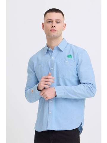 BLEND Langarmhemd BHSun in Blau