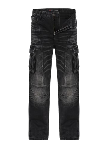 Cipo & Baxx Jeanshose CD897 in BLACK