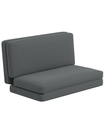 HOMCOM Bodensofa-270L x 138B x 10H cm-Dunkelgrau