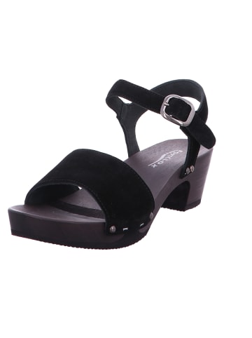 SOFTCLOX Sandale in schwarz