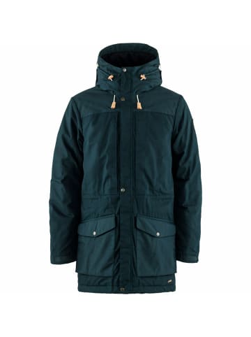 FJÄLLRÄVEN Singi Wool Padded Parka in Marine