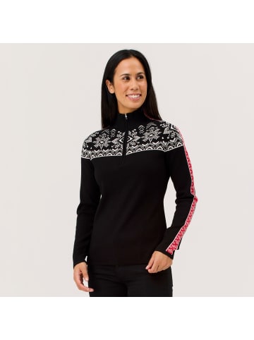 Krimson Klover Strickpullover Summit 2.0 Zip Neck in black
