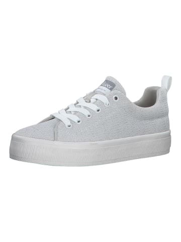 s.Oliver Sneaker Weiß/Silber