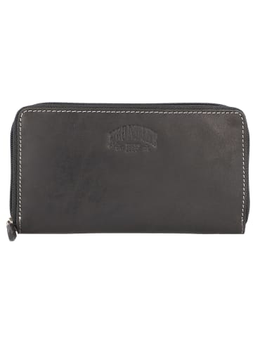 KLONDIKE 1896 Scarlet Geldbörse Leder 19 cm in schwarz