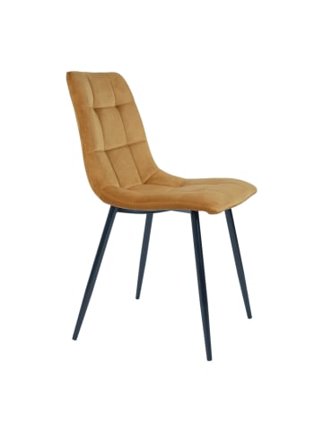 ebuy24 Esszimmerstuhl Midde Gelb 2er Set
