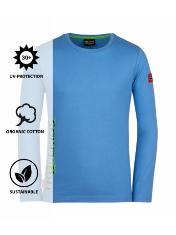 Trollkids Longsleeve "Stavanger" in Mittelblau