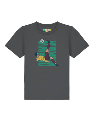 wat? Apparel T-Shirt Fußball in Grau