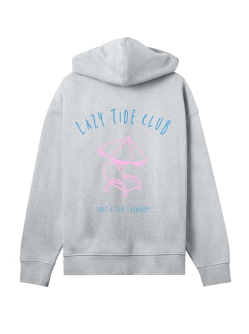 F4NT4STIC Hoodie Knut und Jan Scribble Logo in grau meliert