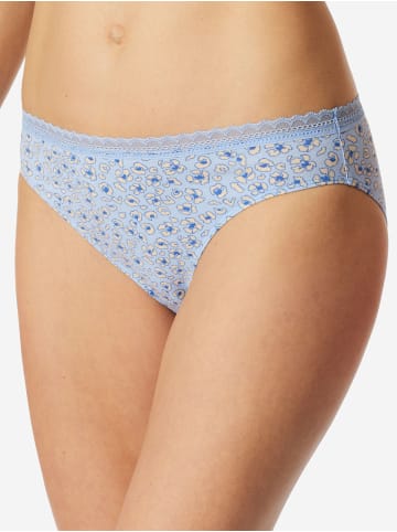 Schiesser Slip Modern Multi in hellblau,blau,schwarz