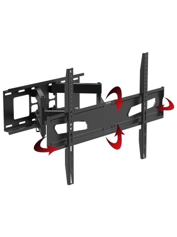 VCM  TV Wandhalterung ausziehbar B-NS600 in Schwarz