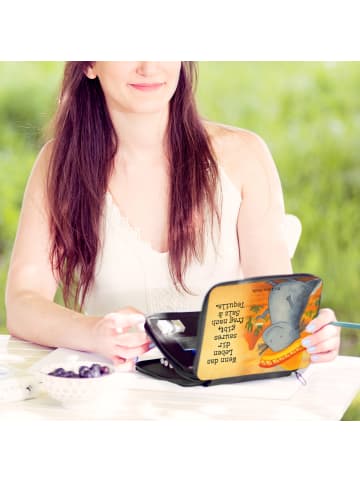 Mr. & Mrs. Panda Bleistiftetui Axolotl Tequila Design mit Spruch in Weiß