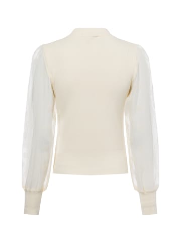 Y.A.S Pullover YASDotme in ecru - 0002