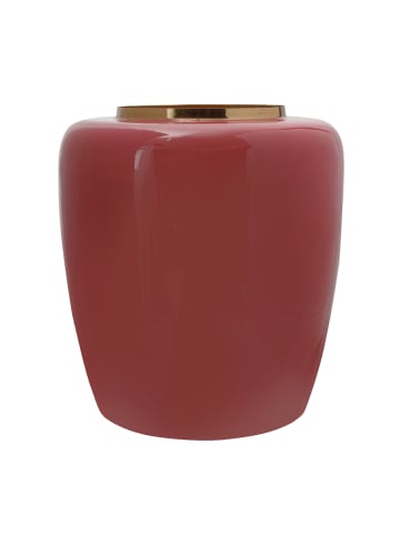 Kayoom Vase Esmeralda in Koralle / Gold