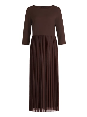 Betty Barclay Plisseekleid mit 3/4 Arm in Light Maroon