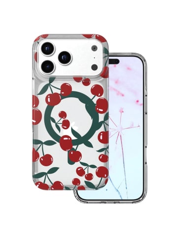 COFI 1453 TFO Cherry Mag Kompatibel mit  iPhone 18 Pro / 17 Pro Transparent in Transparent
