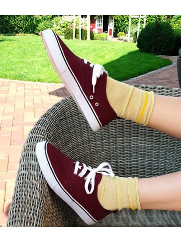 Dailysocks CHLOE 1.0 mit angenehmem Rollbündchen gelb 35/38