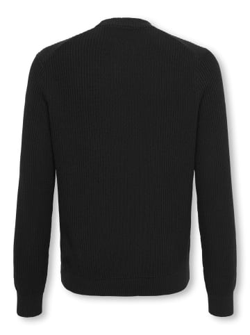 ONLY & SONS Junior Gestricktes Oberteil in Black