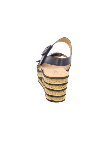 Gabor Plateau Sandalen für Damen in schwarz