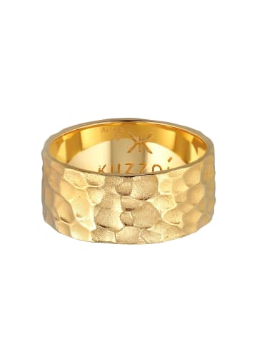 KUZZOI Ring für Herren in silber