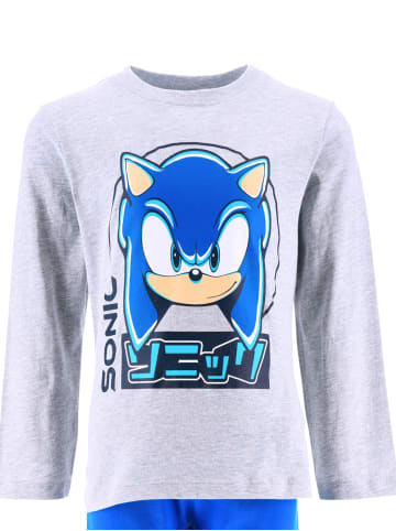 Sonic Schlafanzug Sonic The Hedgehog in Grau