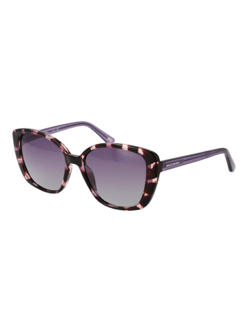 Skechers Sonnenbrille Katzenauge Braun