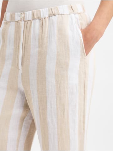 IPURI Hose in melange weiß - 0001