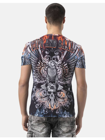 Cipo & Baxx T-Shirt CT818 in BLUE