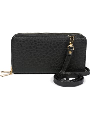 styleBREAKER Umhängetasche - Geldbörse in Schwarz