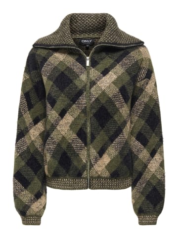 ONLY Strickjacke in Forest Night