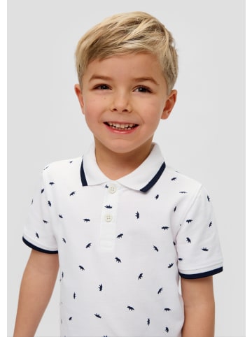 s.Oliver Polo-Shirt in 01B2_weiß