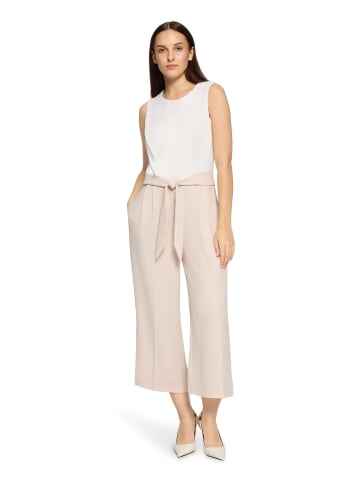BETTY & CO Jumpsuit ohne Arm in Patch Nature/Cream
